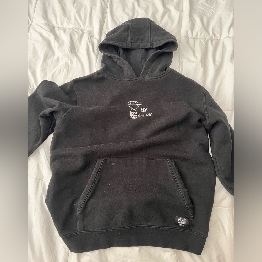 Peanuts x Vans Black Sweatshirt
